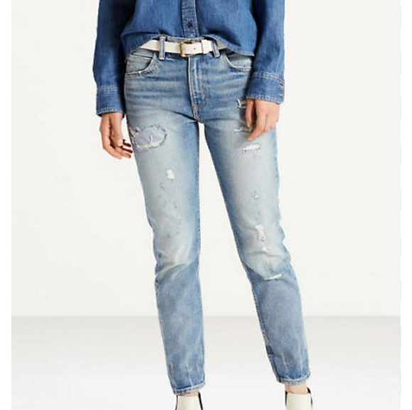Levi's 505c cropped jeans - Picture 3 of 6